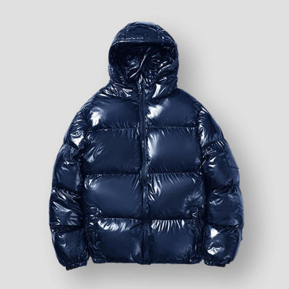 Saint Morris Metallic Puffer Jacket