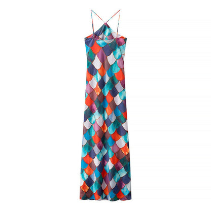 Troposa - Mermaid Scale Colorful Dress - Dreamy &amp; Stylish