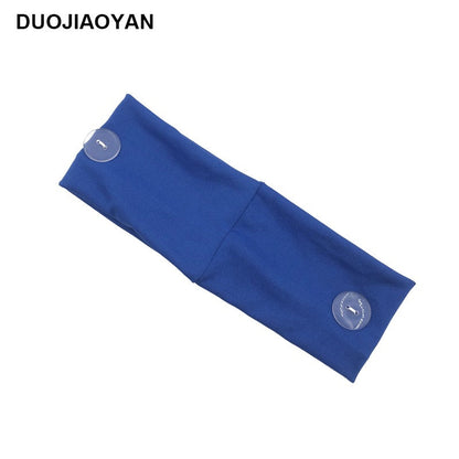 Elastic Milk Silk Nurse Button Mask Bundle Hairband Sports Yoga Headband Hair Ornaments