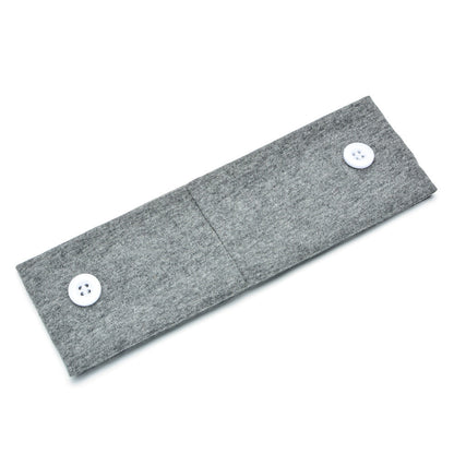 Solid Color Button Mask Hair Band Anti-Strangulation Cotton Elastic Yoga Fitness For Men And Women Sports Wash Hair Accessories Can Be Customized