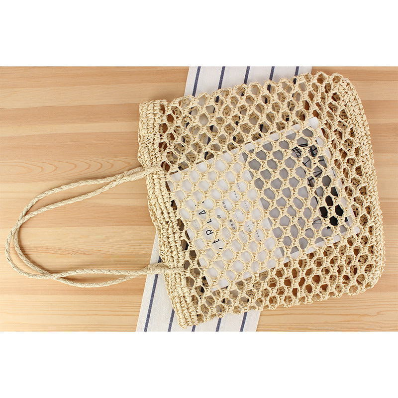 Crochet Market Bag Hollow Hand Bag