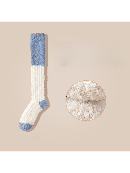Rufia - Cozy Coral Fleece Thermal Sleeping Socks