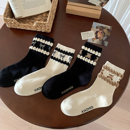 Rufia - Bubble Lace Cute Women's Socks