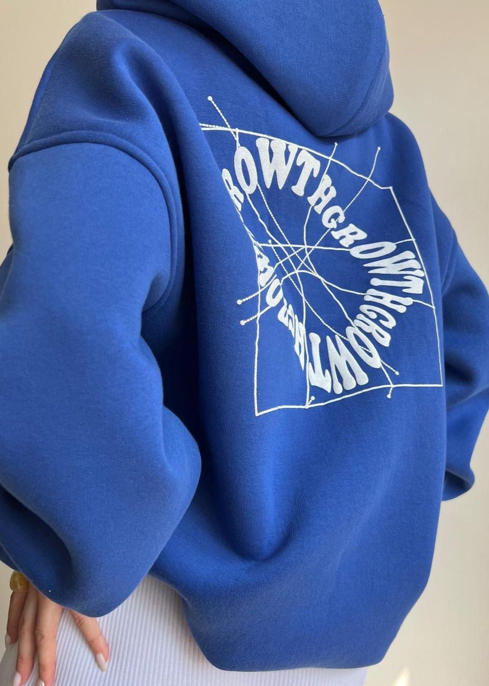 Oversized Hoodie With Soft Warm Material