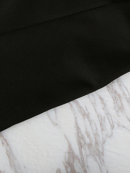 Simple Loose Solid Color Elasticity Knickerbockers
