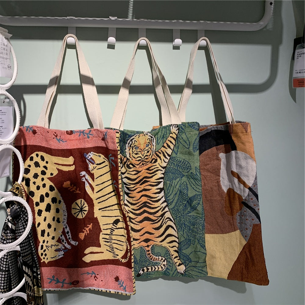 Cosbai - Vintage Camping Tote bag