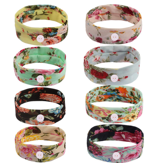 Sports Headband Mask Hanging Ear Anti-Le Multi-Purpose Turban Yoga Fitness Running Home Sweat Band