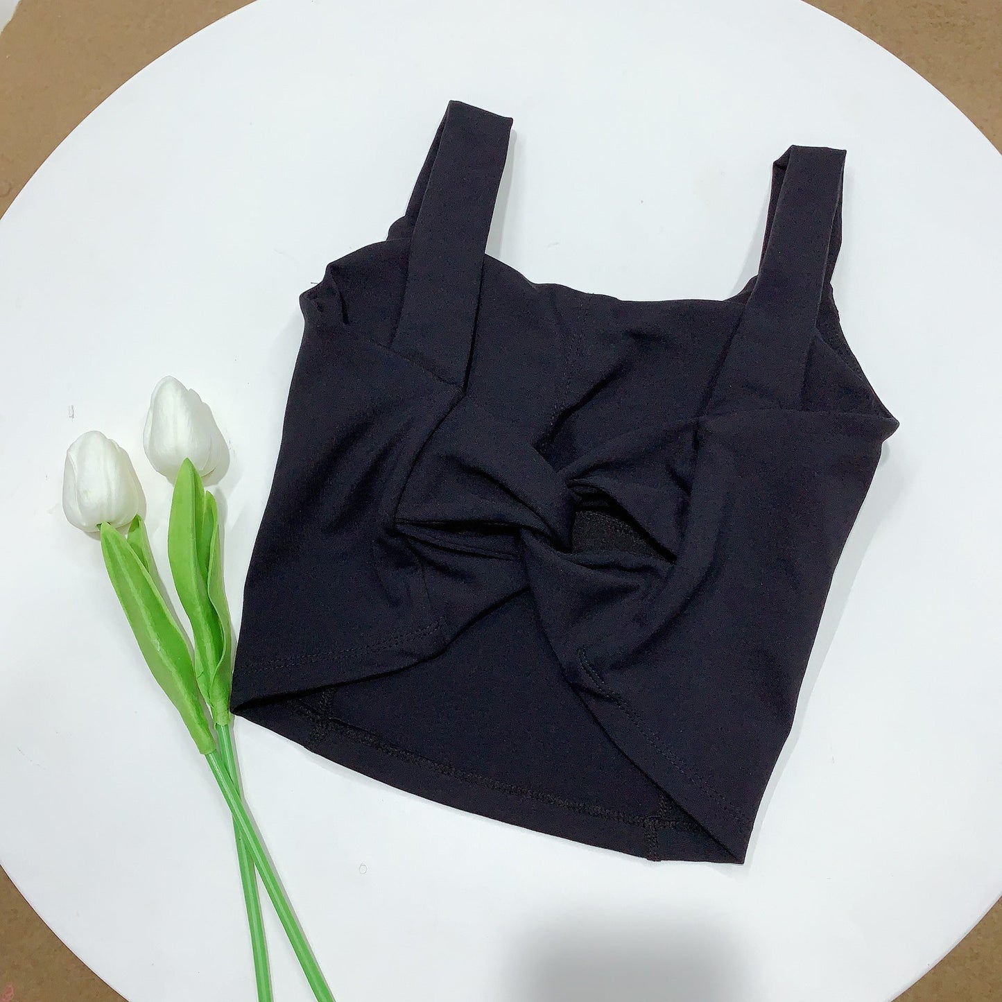 Solid Color Yoga Sports Vest Female Beauty Back Wrapped Chest Shock-Proof Quick Dry Sling Pula Raised Bulletbar