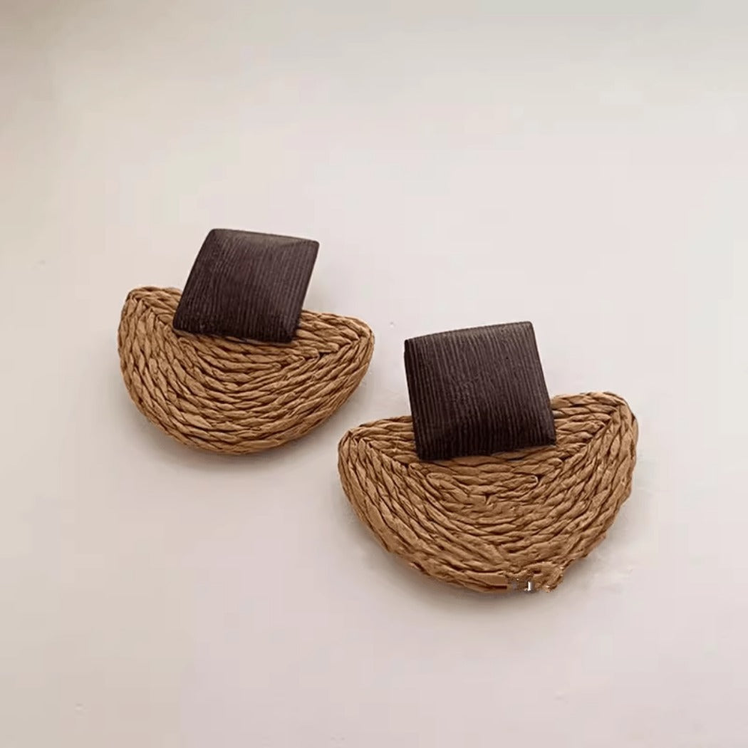 Earwish - Boho Woven Earrings – Unique &amp; Natural