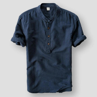 Saint Morris Dubois Linen Shirt