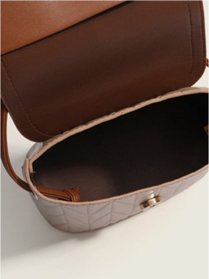 Cosbai - Simple Color-Block Crossbody Bag – Playful &amp; Practical