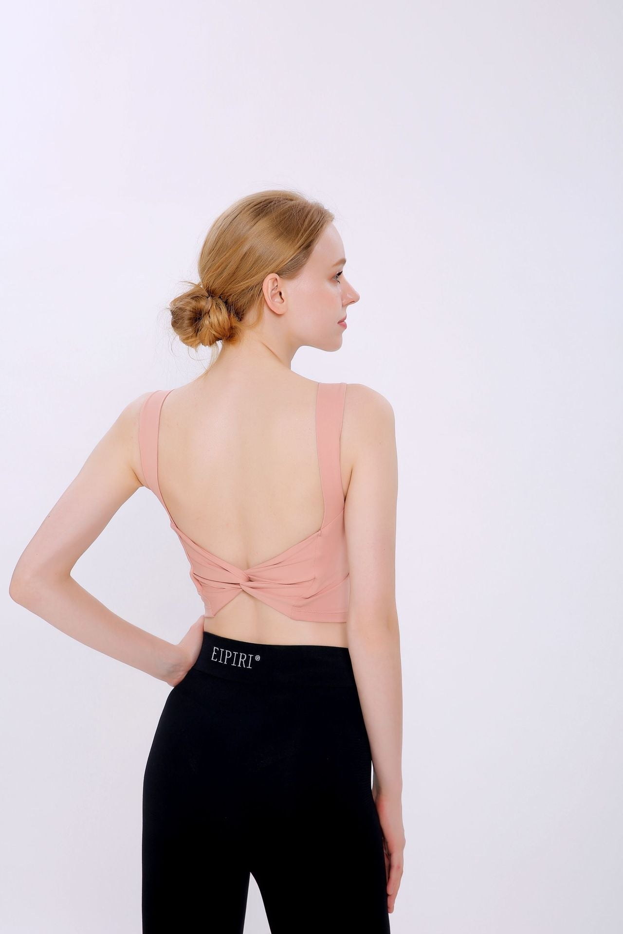 Solid Color Yoga Sports Vest Female Beauty Back Wrapped Chest Shock-Proof Quick Dry Sling Pula Raised Bulletbar