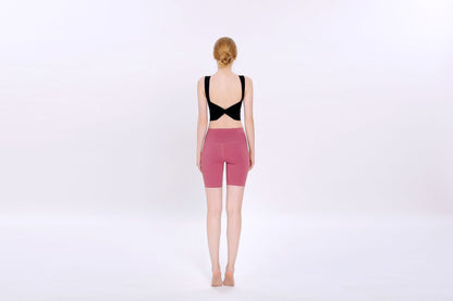 Solid Color Yoga Sports Vest Female Beauty Back Wrapped Chest Shock-Proof Quick Dry Sling Pula Raised Bulletbar