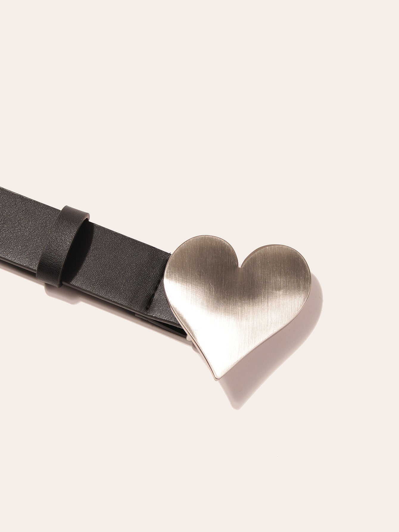 Love Shaped Punk Street Leather Belt