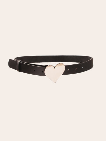Love Shaped Punk Street Leather Belt