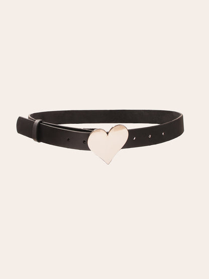 Love Shaped Punk Street Leather Belt