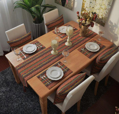 Cotton And Linen Table Linen Tablecloth Tea Table Cloth Square Tablecloth National Wind Bronzing Lace Cotton And Linen Tablecloth