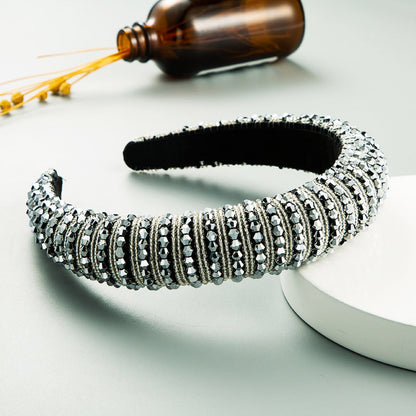 Handcrafted Beaded Headband Stylish Daily Hair Accessory