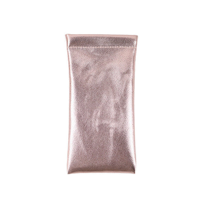Trendy Protable  PU Leather Eyeglasses Pouch