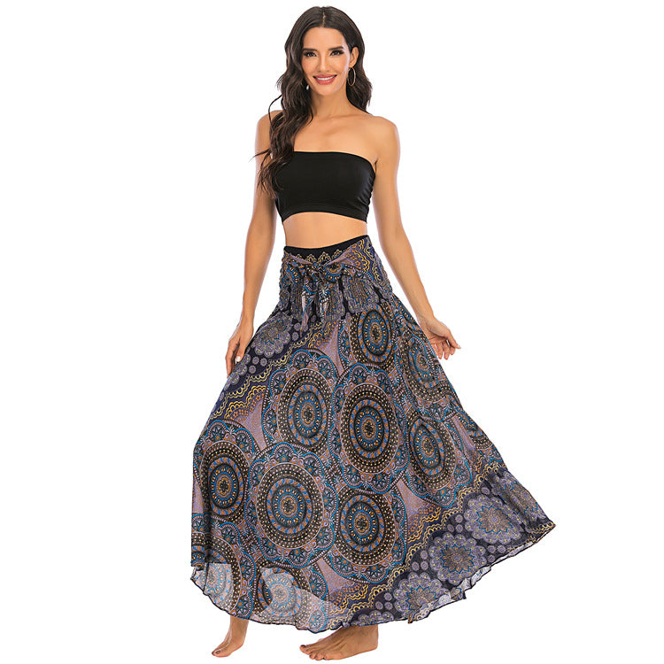 Casual Dress, Skirt, Beach Resort Skirt, Two Oversized Skirts