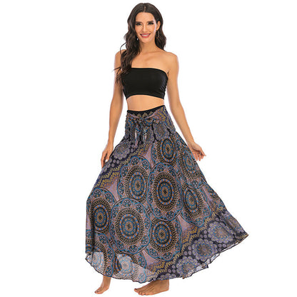 Casual Dress, Skirt, Beach Resort Skirt, Two Oversized Skirts