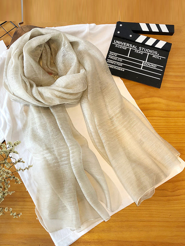 Sun-Protection Solid Color Shawl&Scarf