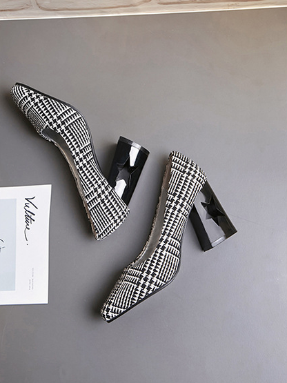 Autumn Thick Heel Women Shoes