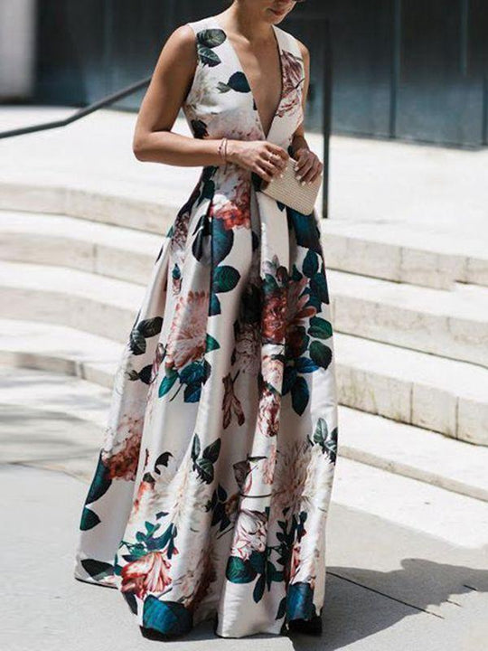 V Waist Dress