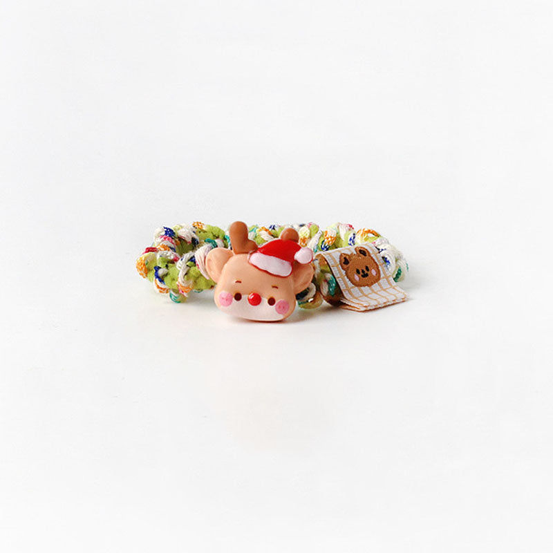 Sweet Santa Claus Christmas Elastic Hair Tie