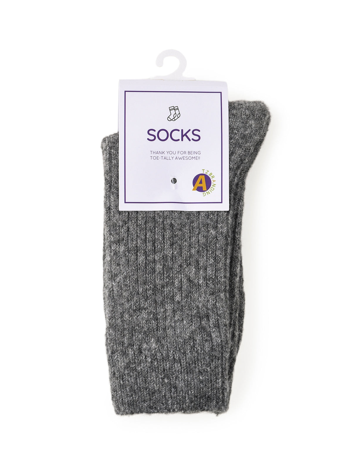 Rufia - Thickened Solid Color Wool Blend Socks