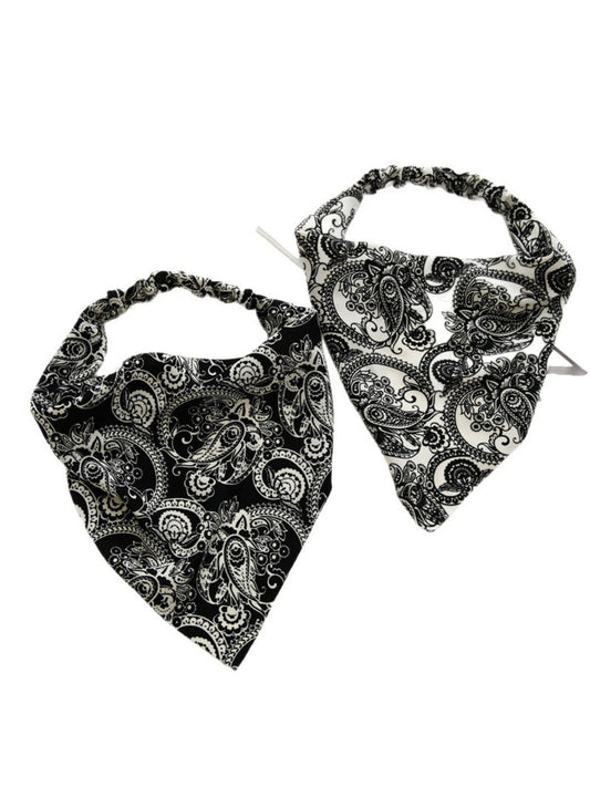 Haila - Boho Style Paisley Triangle Elastic Headband