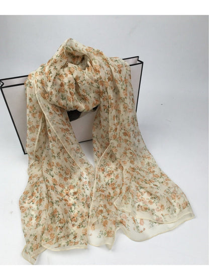 Scarvii - Women's Floral Patterned Scarf - Versatile &amp; Stylish