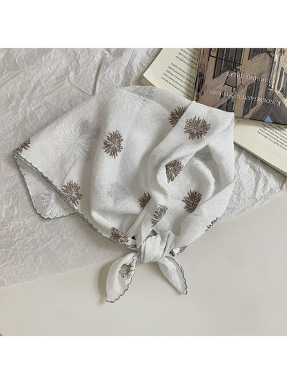 Scarvii - Bohemian Scarf with Dandelion Patterns