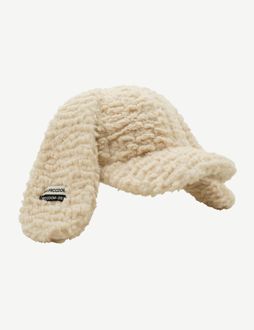 Cute Plush Long Ears Bunny Baseball Cap