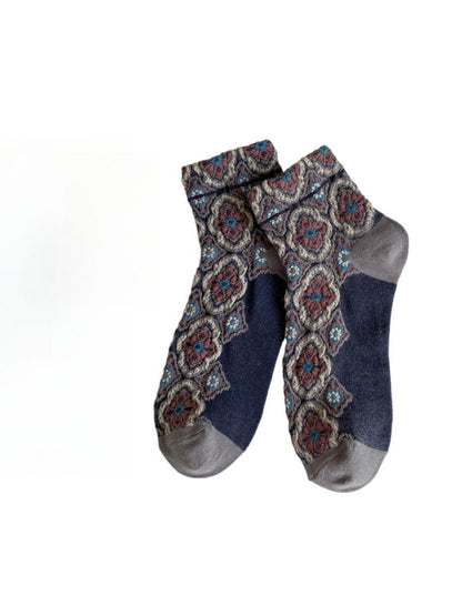Rufia - Vintage Ankle Socks – Elegant &amp; Breathable