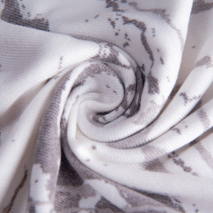 Leisure Marbled Printed Warm Scarf