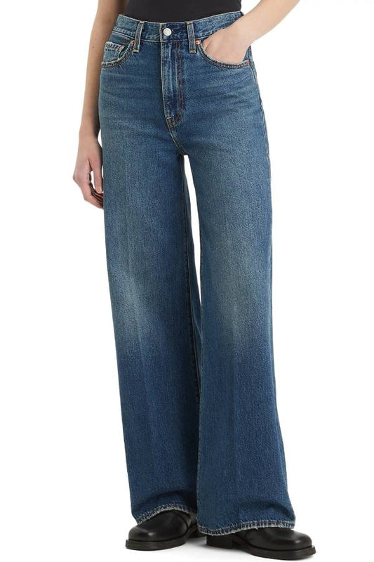 Ribcage High Waist Wide Leg Jeans