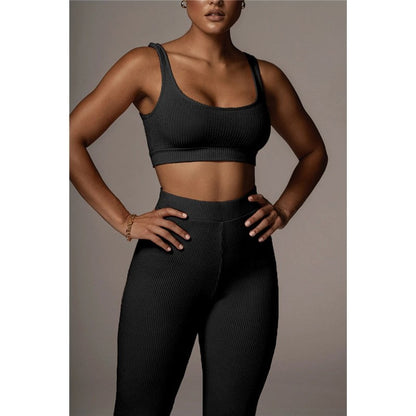 Tank Top Yoga Pants Suit