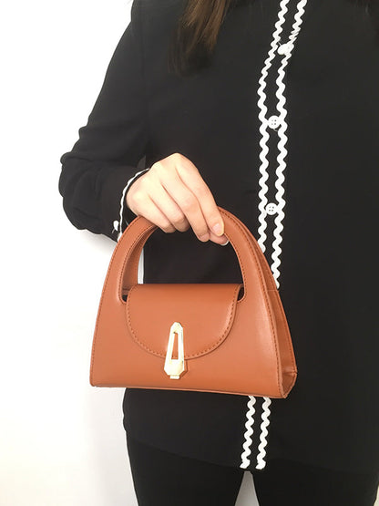 Hollow Solid Color Crossbody Bags