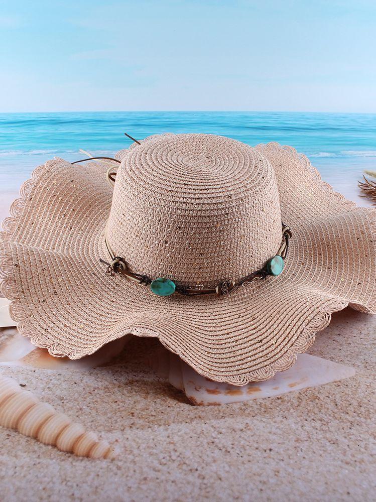 New Spring And Summer Outdoor Sun Protection Big-Edge Sun Hat