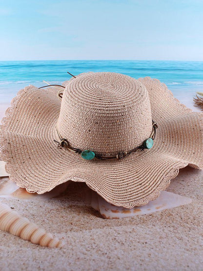 New Spring And Summer Outdoor Sun Protection Big-Edge Sun Hat