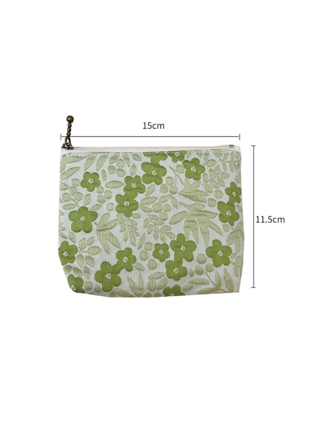 Cosbai - Small Coin Purse with Leopard &amp; Floral Prints