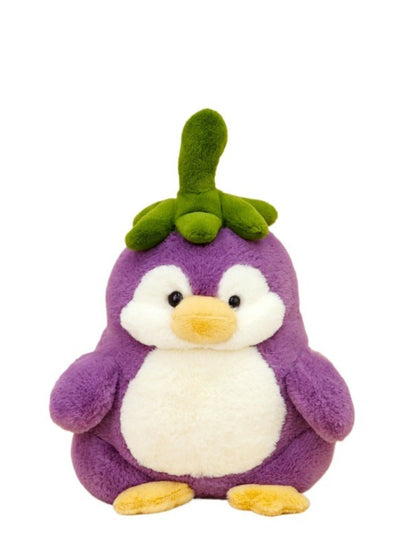Kawai - Purple Penguin Plush Toy - Cozy &amp; Sweet