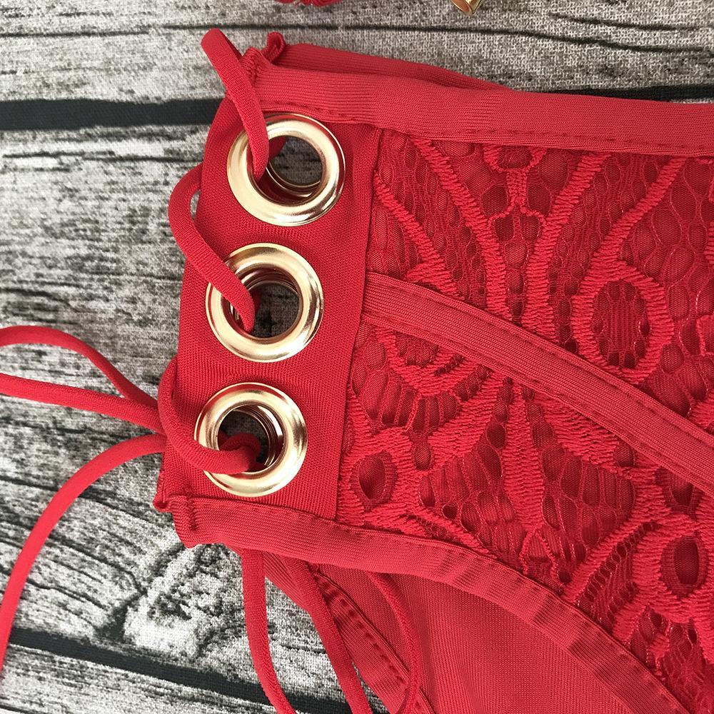 Lace Bikini 6 Color Swimsuit