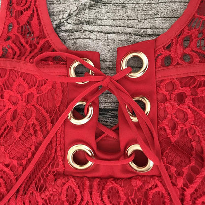 Lace Bikini 6 Color Swimsuit