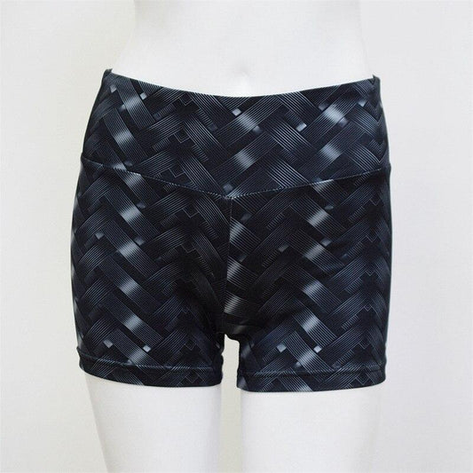 Sexy Female High Stretch Fitness Sports Tights Yoga Shorts Slim Running Tights Sportswear Sports Ladies Sports