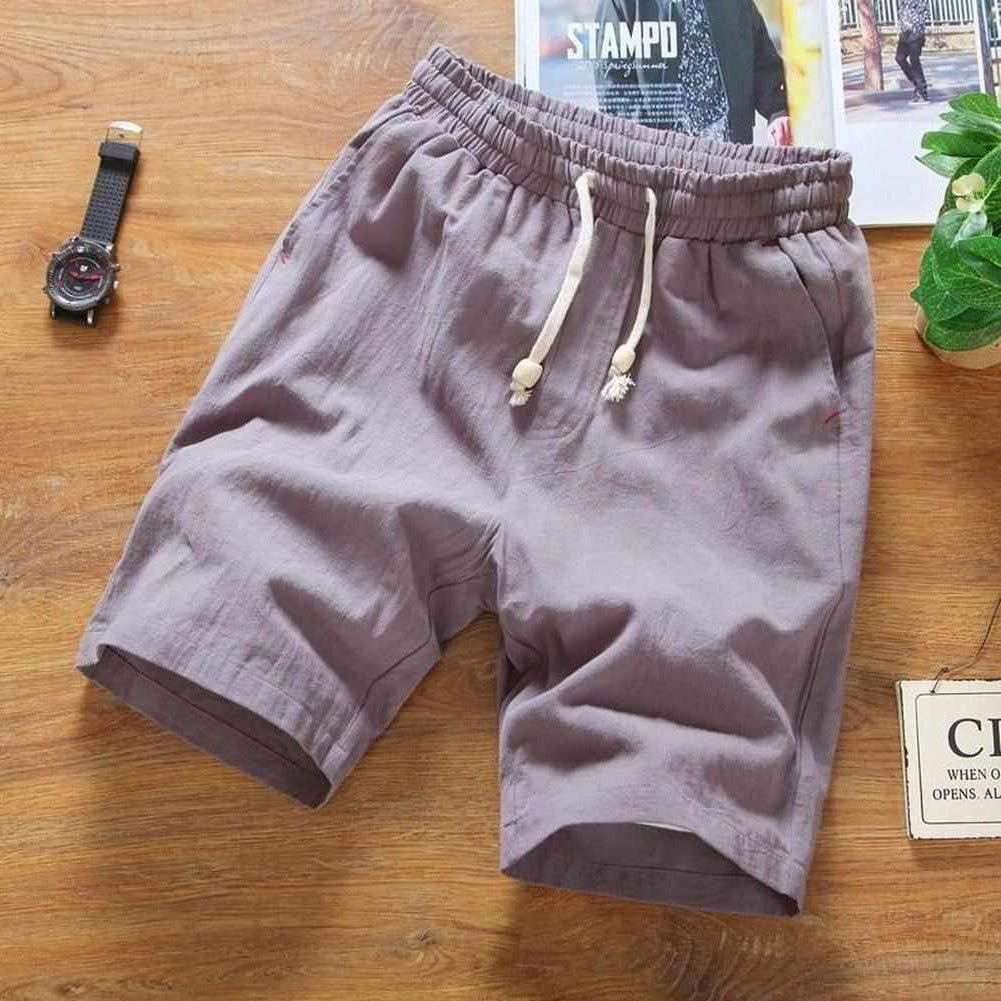 Saint Morris Fiji Linen Shorts