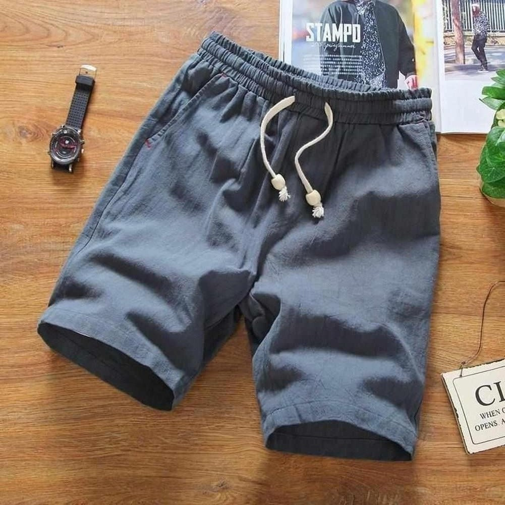 Saint Morris Fiji Linen Shorts