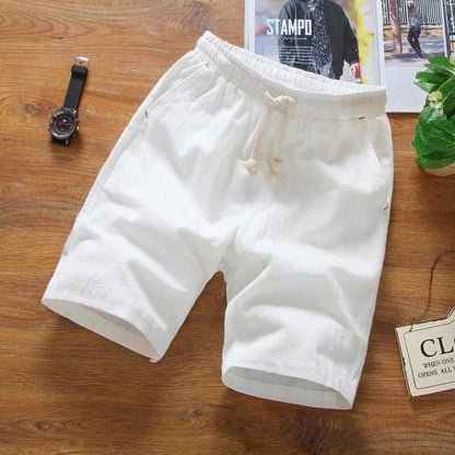 Saint Morris Fiji Linen Shorts