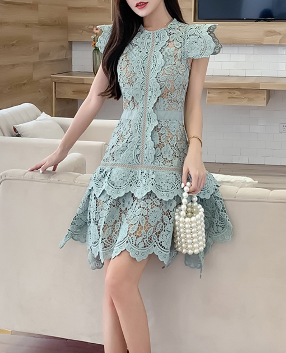 Veronica Patchwork Dress
